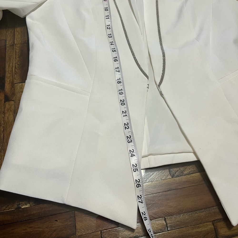 Halogen White Black Womens Blazer - Picture 6 of 10